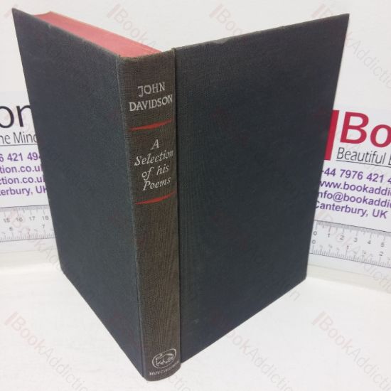 Picture of John Davidson: A Selection of his Poems