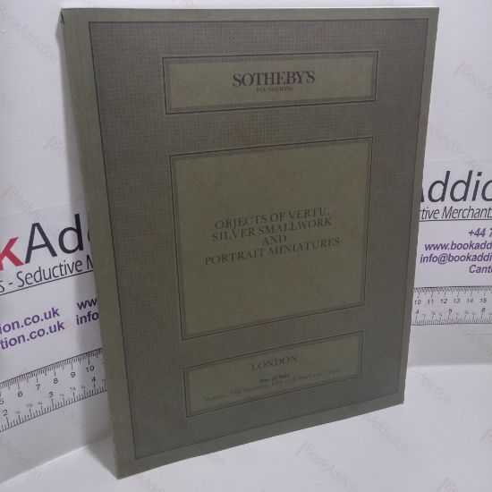 Picture of Objects of Vertu, Silver Smallwork and Portrait Miniatures (Auction Catalogue, Sotheby's, London, 19 November 1984)