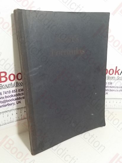 Picture of Formulas ands Processes for Manufacturing Paints, Oils and Varnishes