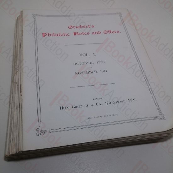 Picture of Griebert's Philatelic Notes and Offers (Volumes 1-6, October 1908 - September 1921)