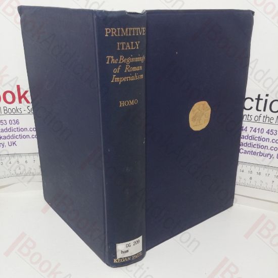 Picture of Primitive Italy and the Beginnings of Roman Imperialism (The History of Civilization series)