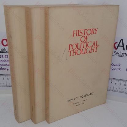 Picture of History of Political Thought, Volume III (1982), Issues 1-3