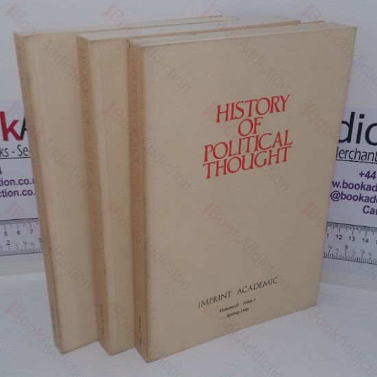 Picture of History of Political Thought, Volume V (1984), Issues 1-3