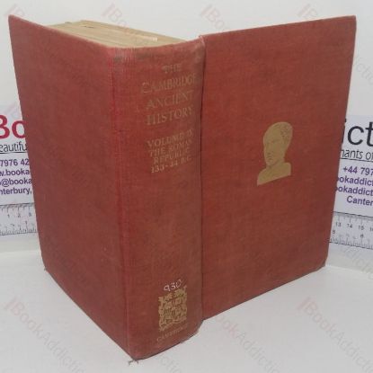 Picture of The Roman Republic, 133-44 BC (Cambridge Ancient History, Volume IX)