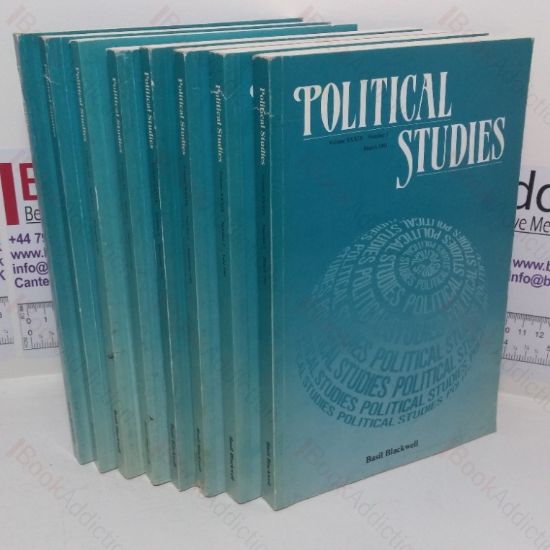 Picture of Political Studies, Volumes XXXIX and XL, 1991-92 (Journal of the Political Studies Association) (Eight Issues)