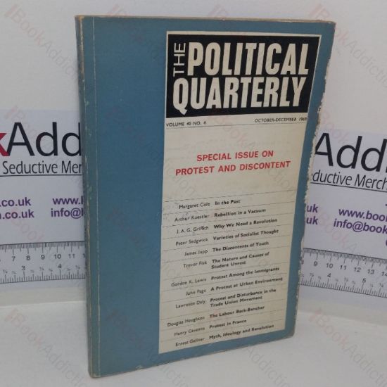 Picture of The Political Quarterly, Volume 40, No. 4, October to December 1969 - Special Issue on Protest and Discontent