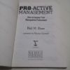 Picture of Pro-active Management : How to Improve Your Management Performance