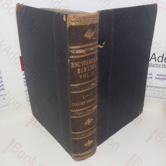 Picture of Encyclopaedia Biblica: A Critical Dictionary of the Literary Political and Religious History the Archaeology Geography and Natural History of the Bible (Volume II: L to Z)
