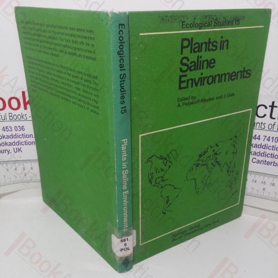 Picture of Plants in Saline Environments (Ecological Studies series, No. 15))
