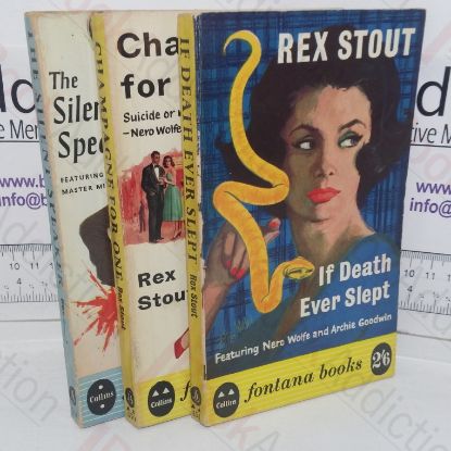 Picture of If Death Ever Slept; Champagne for One; The Silent Speaker (Rex Stout Crime Fiction Nero Wolfe Collection) (Three volumes)