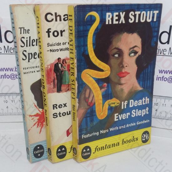 Picture of If Death Ever Slept; Champagne for One; The Silent Speaker (Rex Stout Crime Fiction Nero Wolfe Collection) (Three volumes)