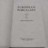 Picture of European Porcelain: A Handbook for the Collector and Dealer