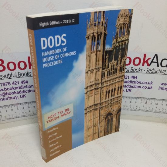Picture of Dods Handbook of House of Commons Procedure