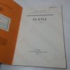 Picture of Plato (Greece and Rome, New Surveys in the Classics, No. 10)