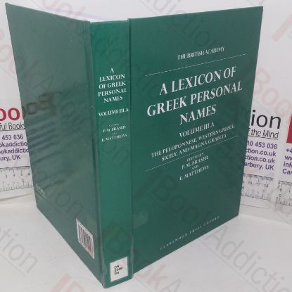 Picture of A Lexicon of Greek Personal Names, Volume IIIA - the Peloponnese, Western Greece, Sicily and Magna Gracia