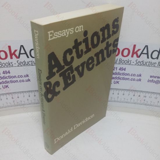 Picture of Essays on Actions & Events
