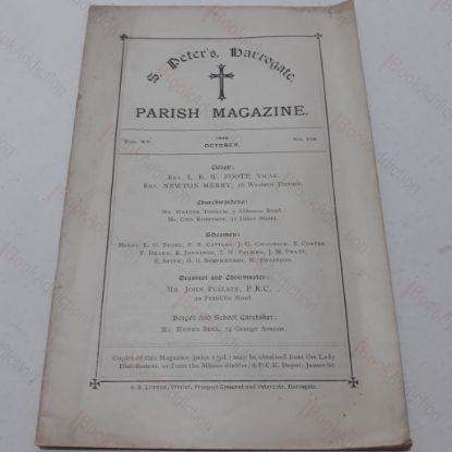 Picture of St. Peter's, Harrogate, Parish Magazine for October 1906 (Vol. XV. No. 178.)