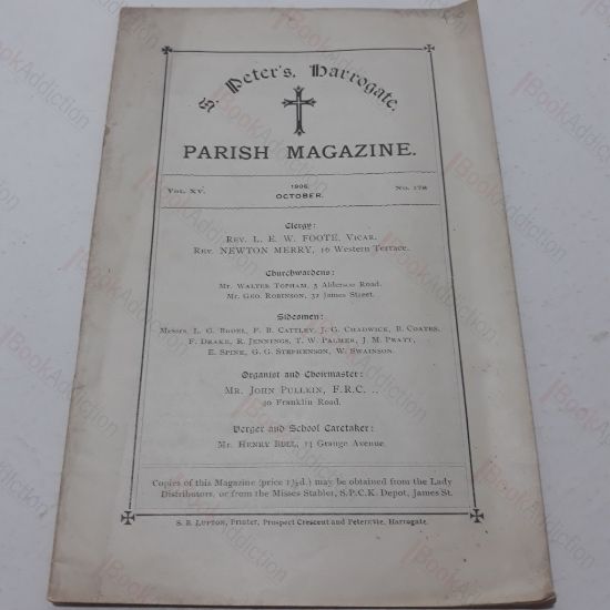 Picture of St. Peter's, Harrogate, Parish Magazine for October 1906 (Vol. XV. No. 178.)