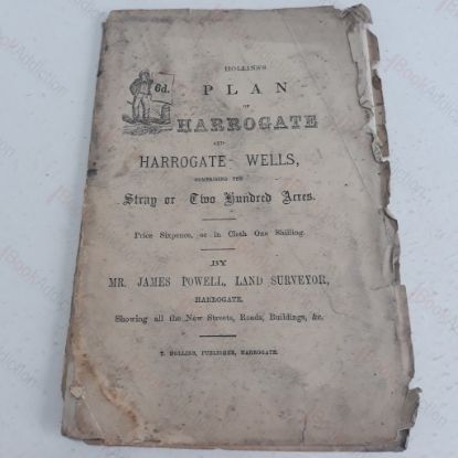 Picture of Hollins's Map of the Country Ten Miles Round Harrogate, Shewing Various Railways and Turnpike Roads,  One Inch to One Mile