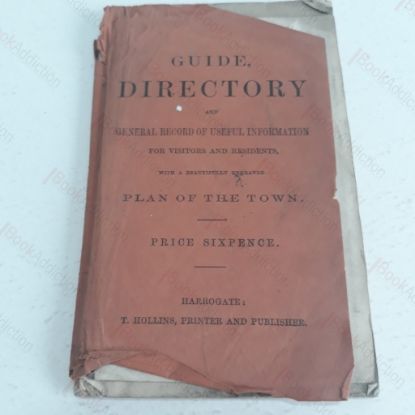 Picture of Guide, Directory and General Record of Useful Information for Visitors and Residents with Beautifully Engraved Plan of the Town [Harrogate]