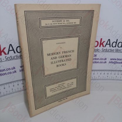 Picture of Catalogue of Modern French and German Illustrated Books (Auction Catalogue for Sotheby and Co, London 2-3 April 1974)