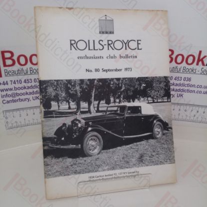 Picture of Rolls-Royce Enthusiasts Club Bulletin (No. 80, September 1973)