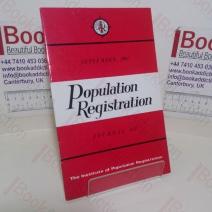 Picture of A History of the Registration of Births, Deaths and Marriages in England and Wales (Population Registration, Volume 5, No. 3, September 1967)