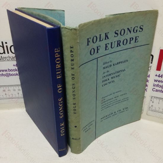 Picture of Folk Songs of Europe (International Folk Song series)