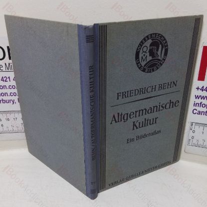 Picture of Altgermanische Kultur: Ein Bilderatlas (Wissenschaftund Bildung 297)
