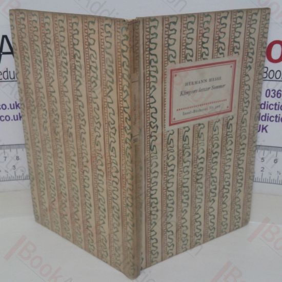 Picture of Klingsors Letzter Sommer (Island Library, No 502)