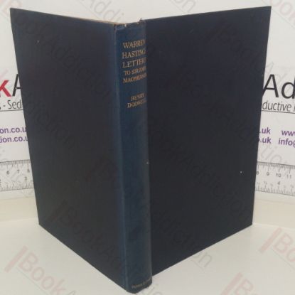 Picture of Warren Hastings Letters to Sir John Macpherson