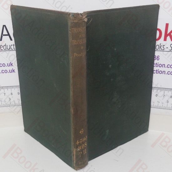 Picture of Translation and Translations: Theory and Practice