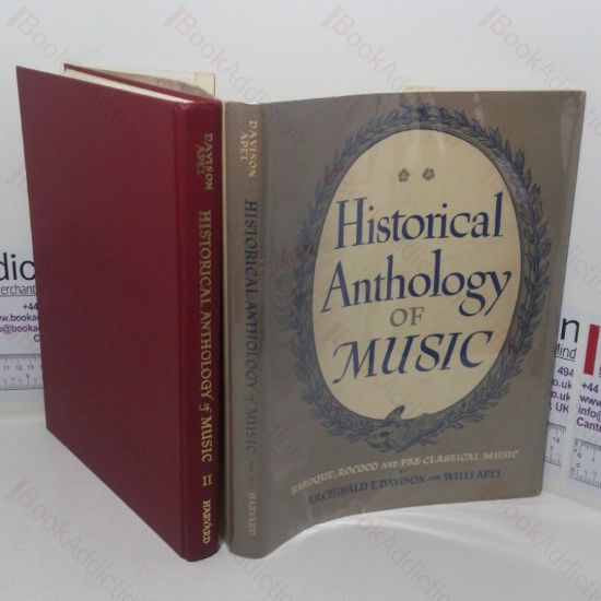 Picture of Historical Anthology of Music, Volume II: Baroque, Rococo, and Pre-Classical Music