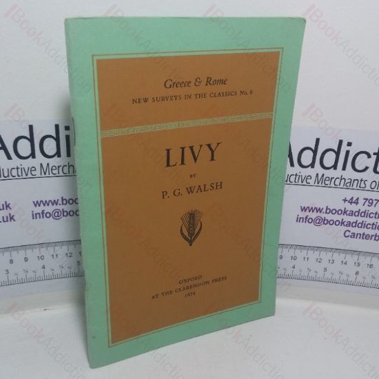 Picture of Livy (Greece & Rome: New Surveys in the Classics, No. 8)