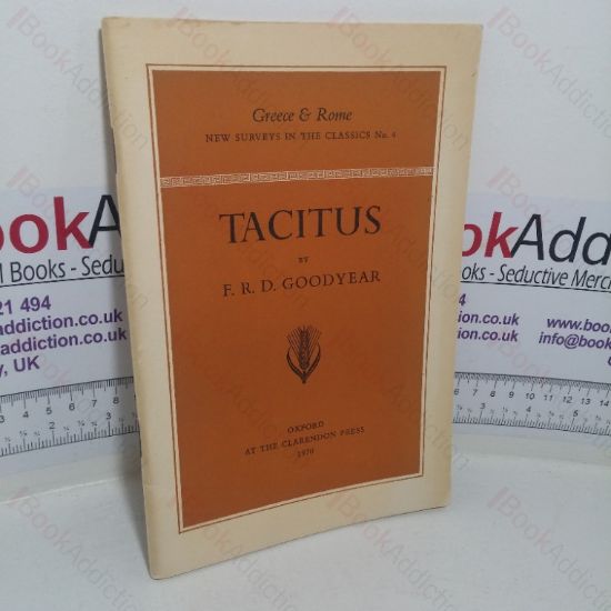 Picture of Tacitus (Greece & Rome: New Surveys in the Classics, No. 4)