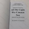 Picture of All the Light We Cannot See - Digest and companion