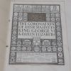 Picture of The Coronation of Their Majesties King George VI and Queen Elizabeth : Official Souvenir Programme