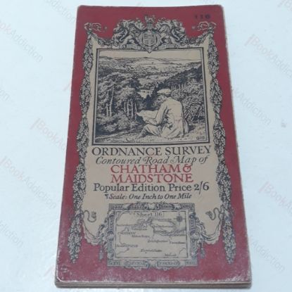 Picture of Chatham and Maidstone - Ordnance Survery Contoured Map, One Inch to One Mile - Sheet 116