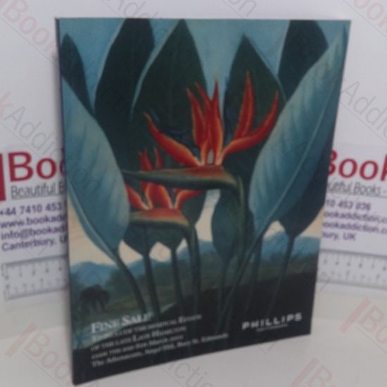 Picture of Fine Sale to Include the Residual Estate of the Late Lady Hamilton (Phillips Auction Catalogue, Bury St Edmunds, UK, 7 and 8 March 2001)