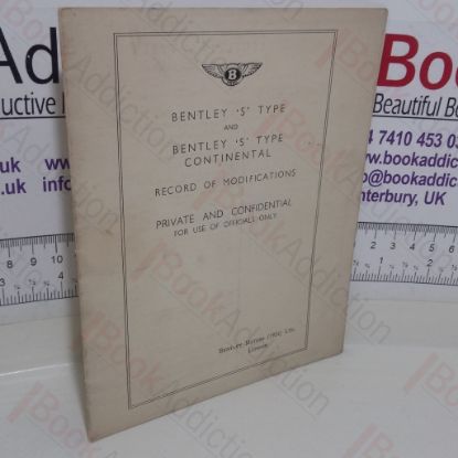 Picture of Bentley S Type and Bentley S Type Contintental Records of Modifications (Chassis Data and Series)