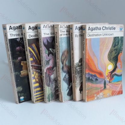 Picture of Destination Unknown; By the Pricking of  My Thumbs; The Mystery of the Blue Train; The Sittaford Mystery; Death on the Nile; Three Act Tragedy (six volumes)