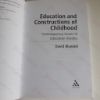 Picture of Education and Constructions of Childhood (Contemporary Issues in Education Studies)