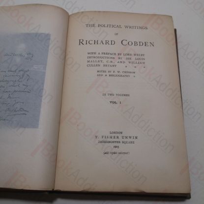 Picture of The Political Writings of Richard Cobden (2 volumes)