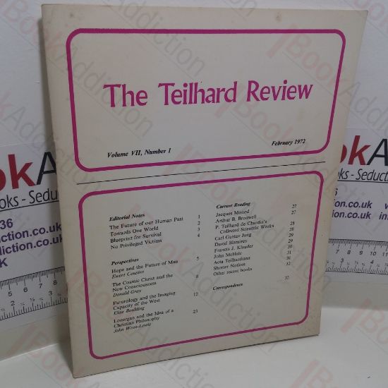 Picture of The Teilhard Review (Vol VII, Number 1, February 1972)