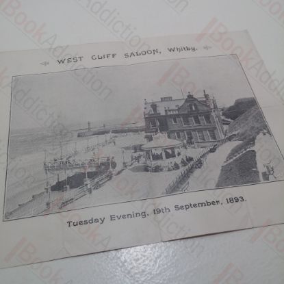 Picture of West Cliff Saloon, Whitby, Programme of Entertainment, September 1893