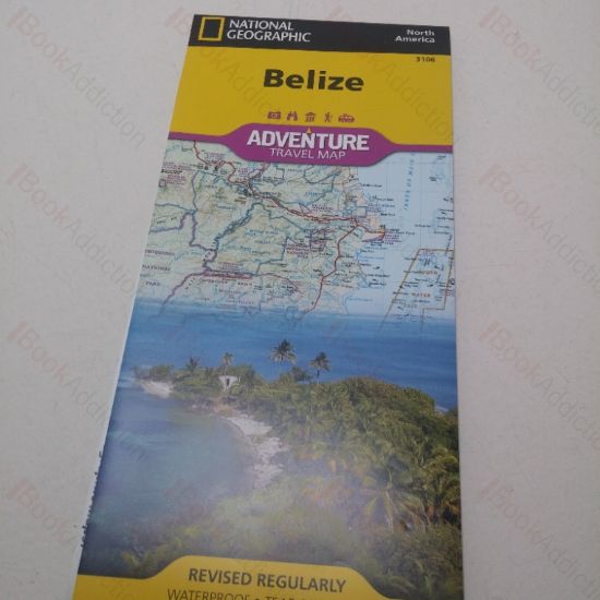 Picture of Belize (National Geographic Adventure Travel Map, 3106)