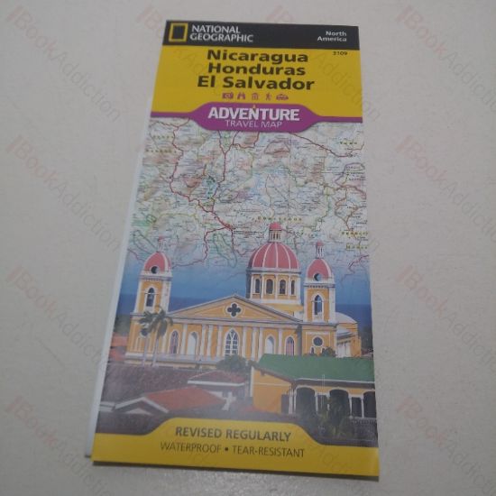 Picture of Nicaragua, Honduras, and El Salvador (National Geographic Adventure Travel Map, 3109)
