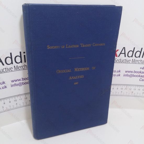 Picture of Official Methods of Analysis (1957) of the Society of Leather Trades' Chemists