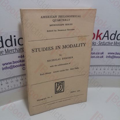 Picture of Studies In Modality (American Philosophical Quarterly, Monograph Series, No. 8)