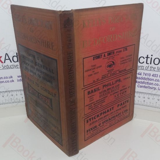 Picture of Kelly's Directory of Bedfordshire (with Coloured Map), 1940